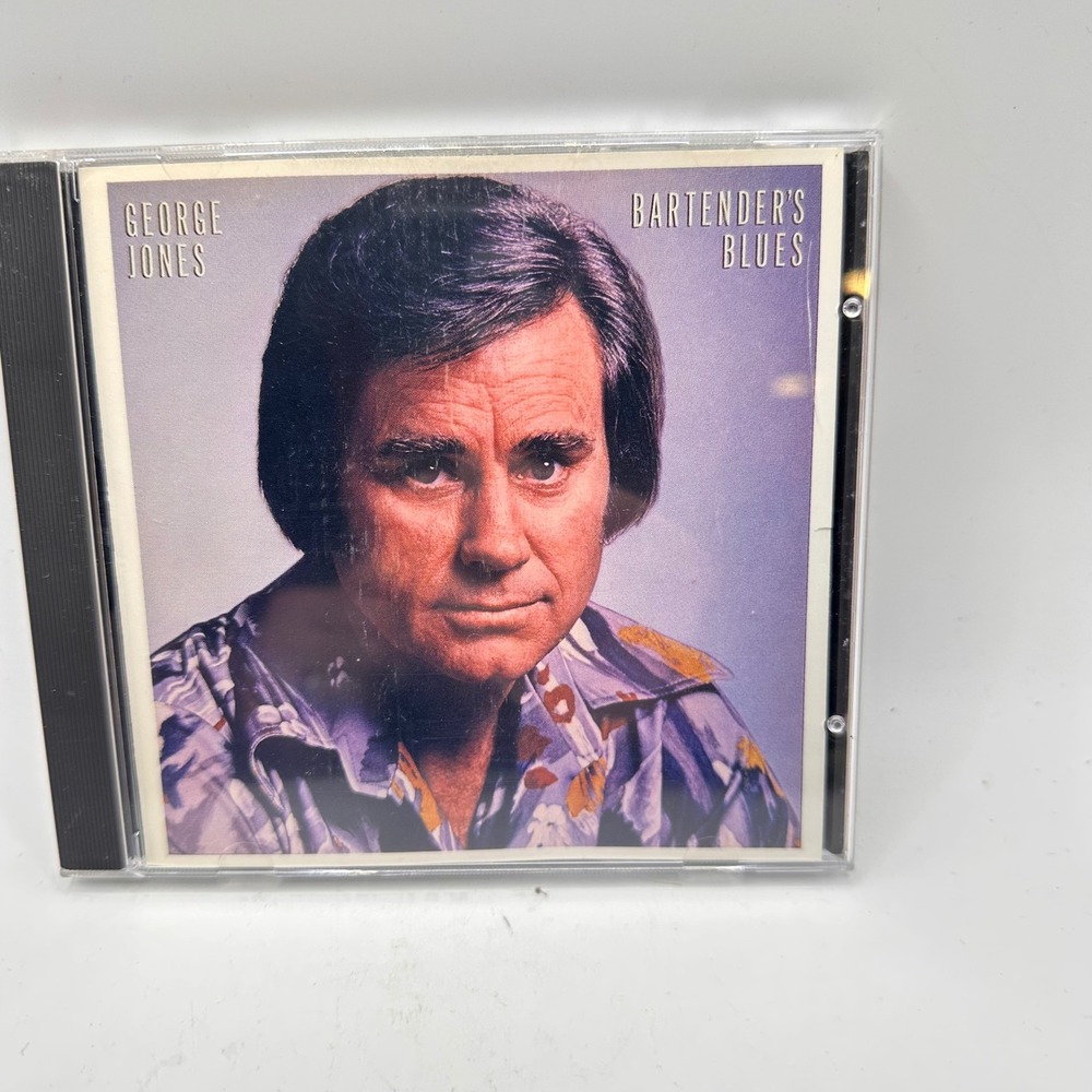 George Jones Bartenders Blues CD 1996 Razor & Tie RE 2101-2 Country Music NM